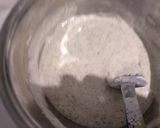 Foto del paso 3 de la receta Tarta de mousse de frambuesa y mango y bizcocho de pistachos