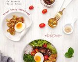 Foto langkah ke 5 dari resep Rice bowl Tewel crispy Salted Egg.