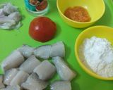 A picture of step 1 of লটে পাকোড়া #GA4# week 5.