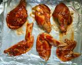 Roasted BBQ Chicken Wings langkah memasak 3 foto