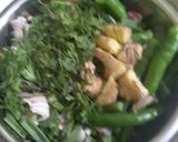 चौलाई फल्ली मसाला (Cholai falli masala recipe in Hindi) रेसिपी चरण 1 फोटो