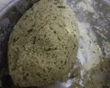 A picture of step 1 of Methi ka paratha.