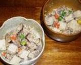 A picture of step 15 of Jimami-dofu and Uno Hana Made with Homegrown Peanuts.