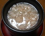 A picture of step 10 of Easy! Steamed Crab Sticky Sauce Egg Custard.