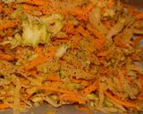 Foto del paso 1 de la receta: Tortitas de verdura y con pollo