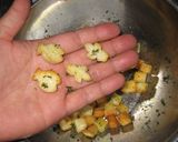 A picture of step 7 of Easy Croutons.
