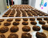 Hình bước làm 4 của món Món cho bé : Bánh quy cafe sữa