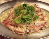 A picture of step 6 of Steamed Prawn with Rice Wine. Drunken Prawn.