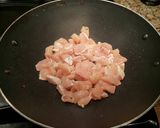 A picture of step 2 of 13 minute chicken and broccoli .
