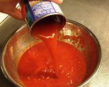A picture of step 1 of Tomato & Cheese Double Sauce Chicken Cutlets.