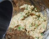 A picture of step 2 of Bottle guard pancake.[leftover vegetable].