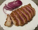 Rozé libamell lilahagymával recept fázis 5 fotója