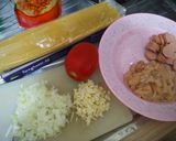 Foto langkah ke 2 dari resep Spaghetti Ayam Bolognese.