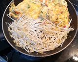 A picture of step 5 of Keto Mussel Pancake.