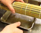 A picture of step 8 of Datemaki for New Year's.