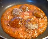 A picture of step 4 of Shiitake with Gochujang.