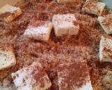 A picture of step 2 of Sunshine's upside down pie.