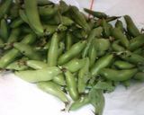 A picture of step 1 of Fava Bean Paste (or Edamame).