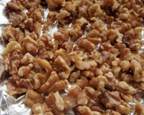 A picture of step 1 of Using a Bread Machine! Fluffy Walnut Bread.