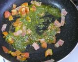 A picture of step 3 of Bacon & Tomato Genovese Pasta.