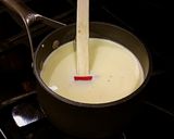 A picture of step 1 of Hot White Chocolate.