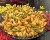 A picture of step 6 of Twisted Chilli Garlic Pasta with Chicken.