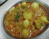 A picture of step 6 of Whole Onions Sabji.
