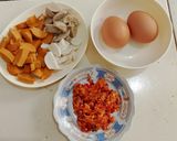 Foto langkah ke 1 dari resep Nasi Goreng Sosis Bakso.