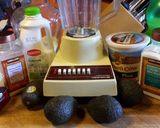 A picture of step 3 of Avocado Sauce.
