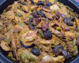 Foto del paso 6 de la receta: Arroz con codornices mollejas de pollo y setas shiitake