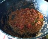 A picture of step 4 of Green Papaya, Moong Dal Curry (no onion, garlic) with Raita and.