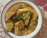 Foto langkah ke 3 dari resep Ikan asap tahu sayur.