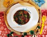 A picture of step 4 of Cabbage Manchurian 😋😋.