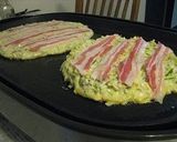 A picture of step 3 of Superb! Pork and Egg Okonomiyaki.