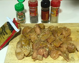 Foto del paso 2 de la receta: Pinchitos de pollo con especias y kikos😋