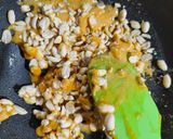 A picture of step 4 of Peanut Chikki.