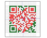 A picture of step 1 of QR Code Cookies.