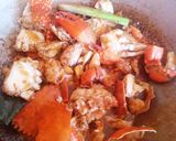 Foto langkah ke 3 dari resep Kepiting Saos Tiram Pedas#tantanganakhirtahun #masakditahunbaru.