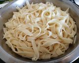 Zöldborsós - húsos tészta recept fázis 1 fotója