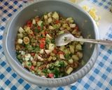 Une image de l'étape 2 de Salade de lentilles.