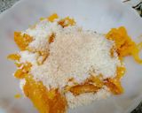Foto del passaggio 1 della ricetta ROSETTE AL NERO DI SEPPIA CON ZUCCA ALLO  SPECK E MANDORLE