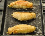 A picture of step 9 of Whole Myoga Ginger Pork Rolls.