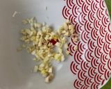 A picture of step 1 of Three Cup Chicken (Lighter Version).