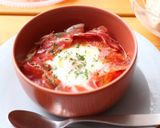 A picture of step 15 of Eggs a la Flamenca.