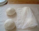 A picture of step 3 of Chewy Rice Flour Olive Focaccia.