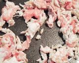 A picture of step 3 of Simple Chopped Pork and Onion Curry Flavored Stir-Fry.