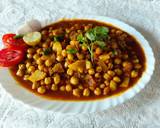 Chickpea potato curry masala recipe step 2 photo