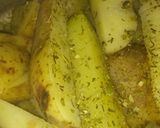 Foto del paso 4 de la receta: Hamburguesa de pollo con papas rústicas por $50