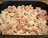 A picture of step 4 of Mike's Authentic New Mexican Green Chile Burritos.