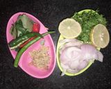 A picture of step 3 of Pakhala bhat.